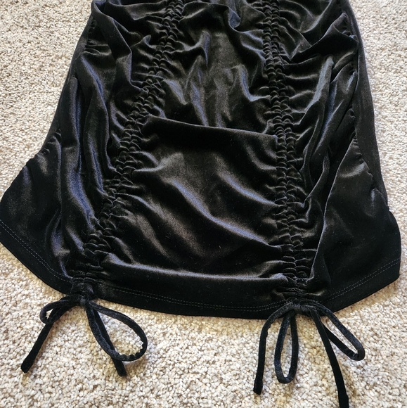 Wild Fable Velvet Velour Bodycon long sleeve dress.l - Picture 5 of 6